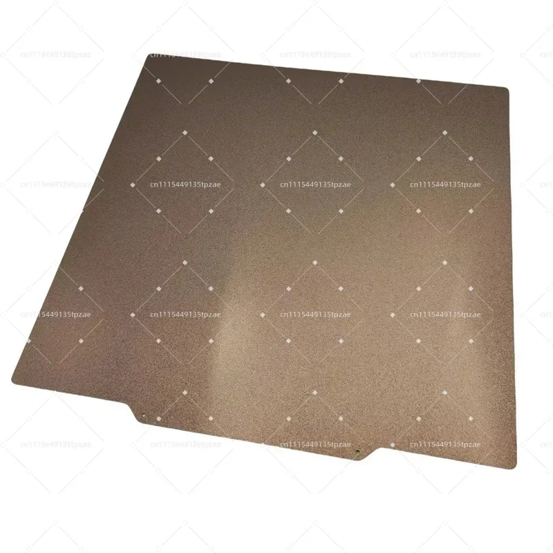 310/410/510mm Powder-Coated Textured PEI Spring Steel Print Bed Sheet, Flexible Build Plate for 3D Printer