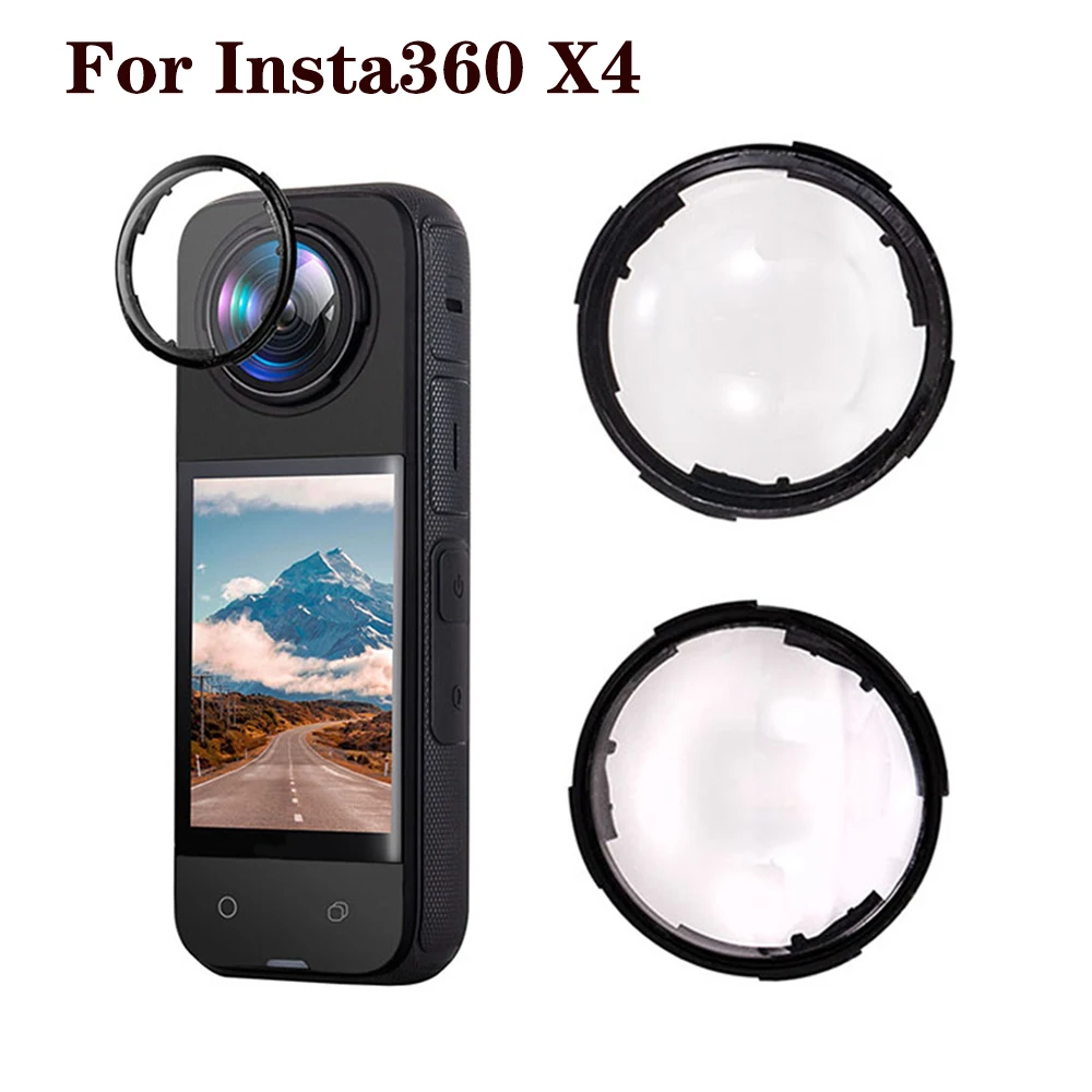 

Lens Guards for Insta360 X4 Anti-Scratch Rotating Optical Tempered Glass Lens Protector Cover for Insta 360 X4 Protective Lens