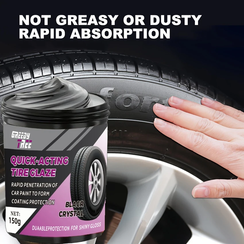 Car Tire/Plastic Repair Gel - Scratch/Oxid Remover, UV Shield for Tires/Bumpers/Trim, Safe on Rubber & Plastic image 4