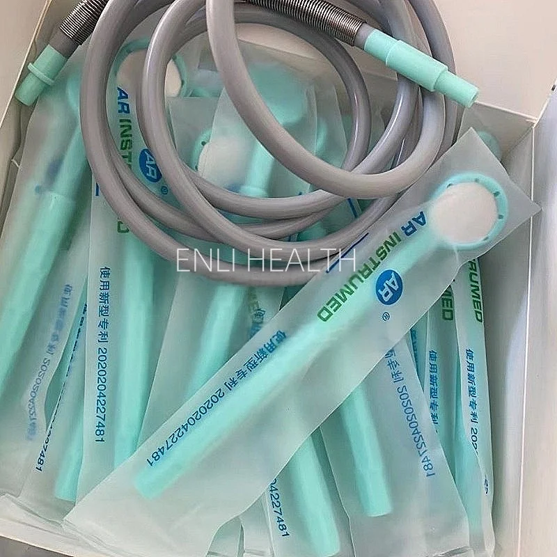 

50pcs Dental Saliva Suction Tube Anti-fog Mirror Sterilizable/ Disposable Oral Surgical Instruments Mirror Dental Tools