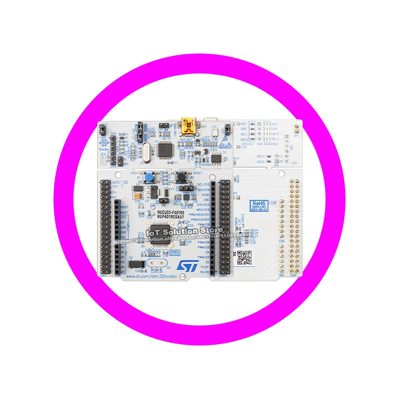

NUCLEO-F401RE STM32 Nucleo-64 Development Board with STM32F401RE MCU Original New NUCLEO F401RE