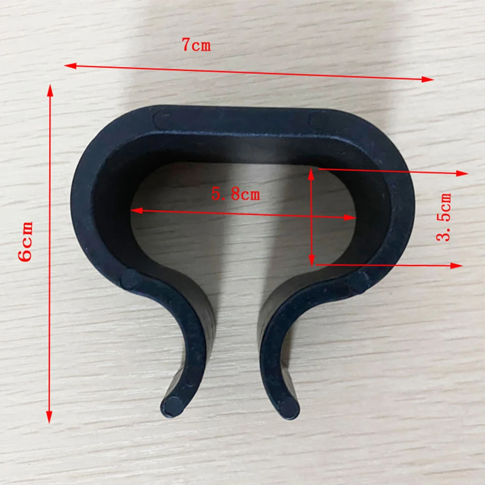 Black Color Garden Furniture Clips Outdoor Couch Fasteners Practical Furniture Accessories Versatile Use Easy To Install