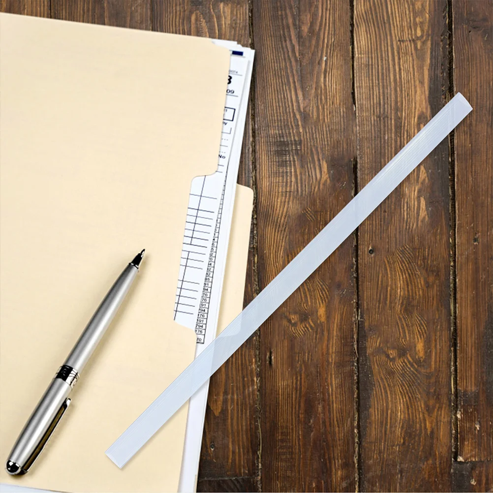 

10Pcs Slide Grip Binding Bars Sturdy Pull Rod Clips for Organizing Papers Report Cover Binding Materials Bookbinding Clip