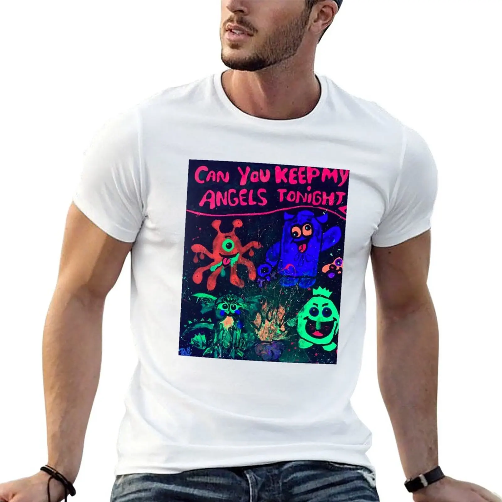 

LITTLE ANGELS Little Monsters Joke for Parents T-Shirt man t shirts graphic anime tshirt T-Shirt
