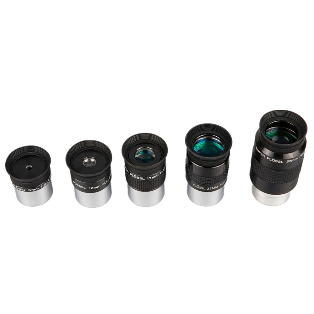 1.25'' Super Plossl Eyepiece Fully Multi-coated HD Green Film Telescopes Accessory 6mm/12mm/17mm/25mm/32mm/40mm