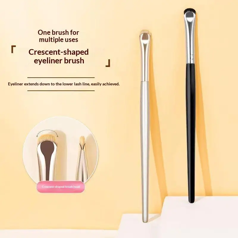 2/1pcs Curved Eyeliner Makeup Brushes Precision Soft Eyeshadow Brush Sharp Thin Small Eye Smudge Tools Cosmetic