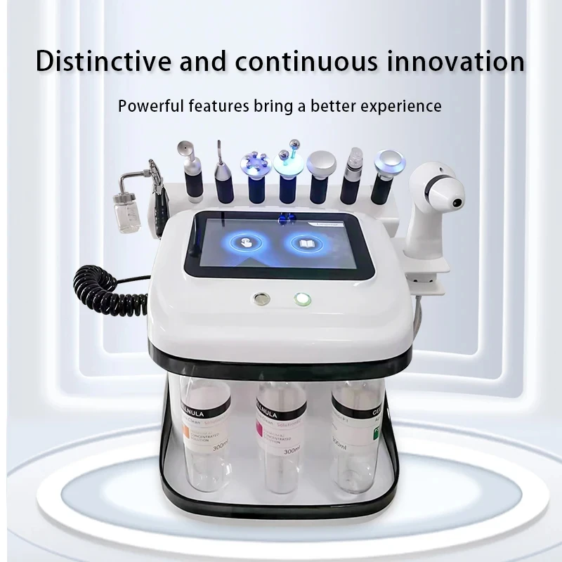 New Arrival! Small Bubble Hydro Aqua Peel Hydra Beauty Facial Machine 9 in 1 Microdermabrasion Water Aqua Peeling