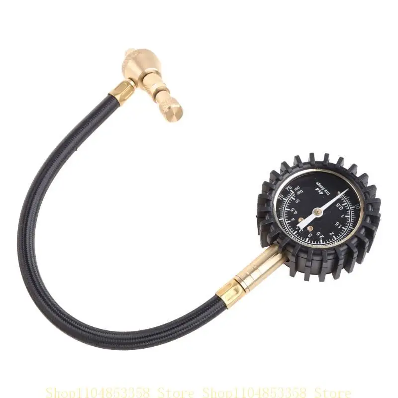 

652F Tire Pressure Gauge Car Truck Motorcycle Bike Manometer Barometers Tyre Pressure Meter Vehicle Tester Monitoring System