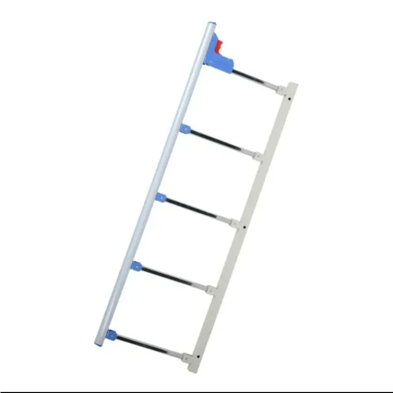 

Hospital furniture aluminum alloy accessories 5-column hospital bed side railing