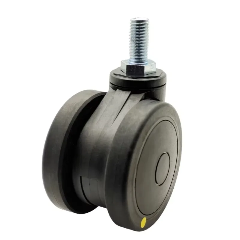 medical bed caster Anti‑Static Conductive Medical Caster Wheel 3‑Inch Nylon Screw Type Ball Bearing Silent Operation