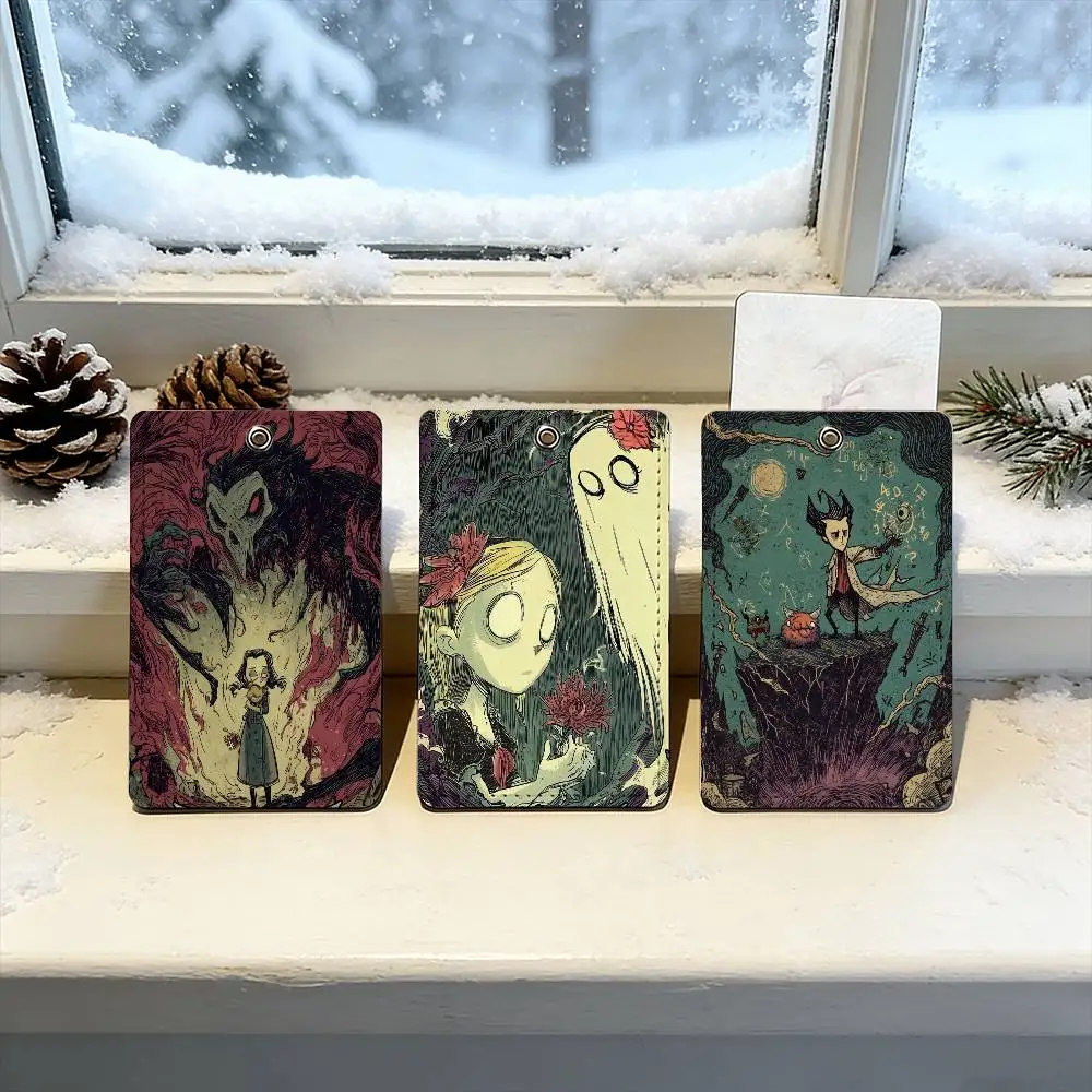 

Держатель для карт Game Don T S-Starve, брелок для бейджа, держатель для удостоверения личности, подвесная веревка, ремешок-лариат для брелоков, аксессуары, подарок