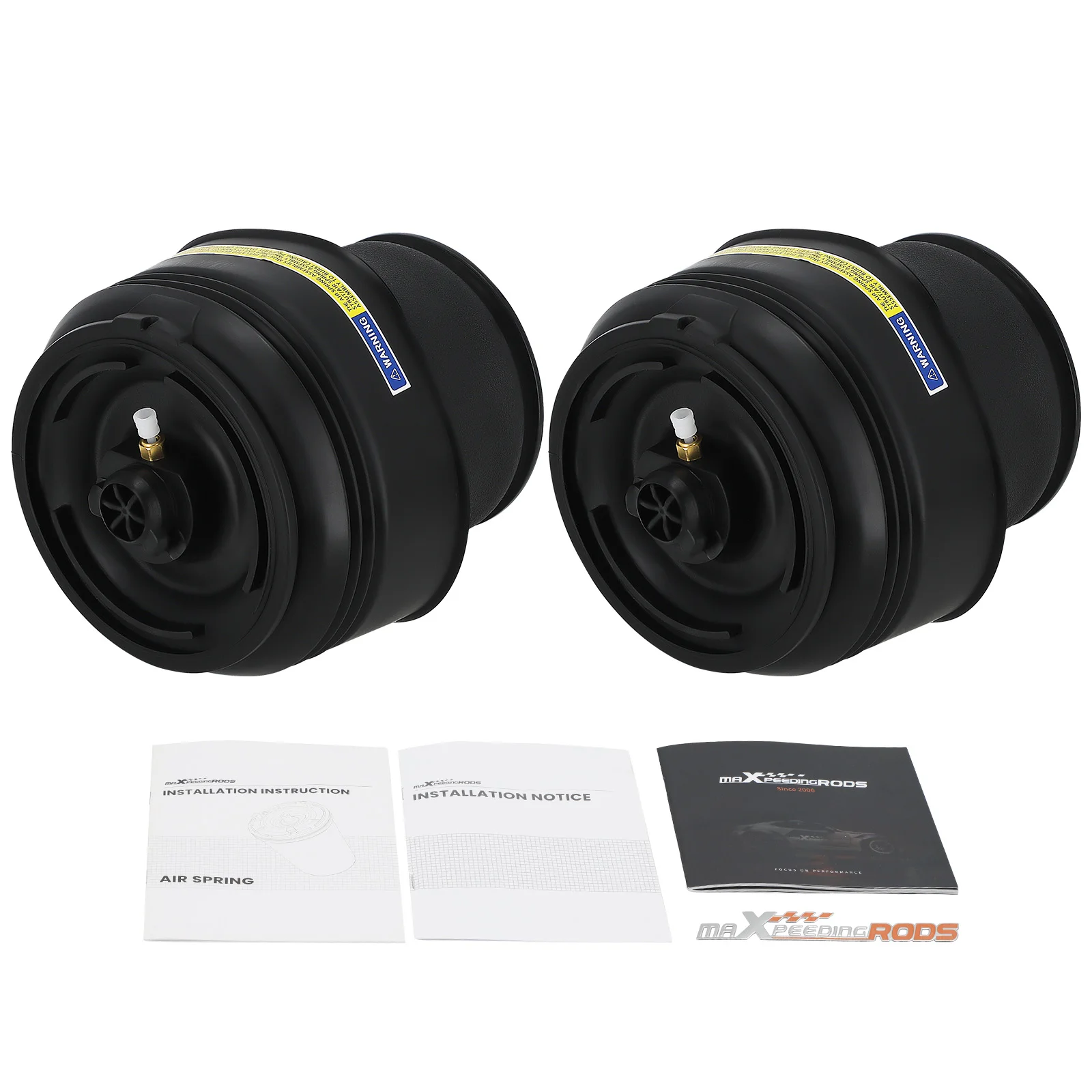 

Pair Rear Left Right Air Suspension Air Spring Bags for BMW X5 X6 37126773664