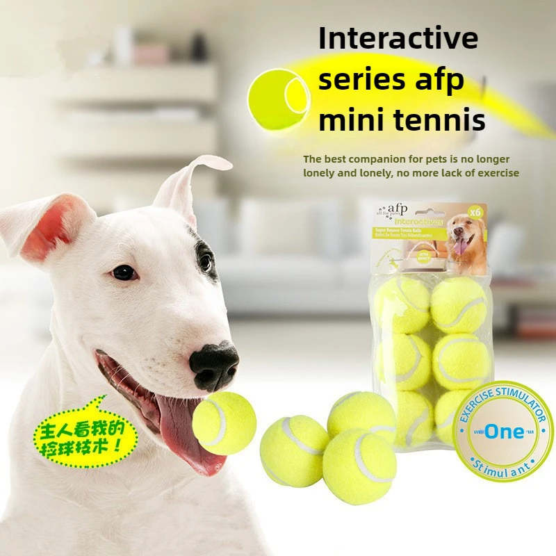 Pet Dog Molar Balls Outdoor Toy Reward Machine Tennis Dog Toy Tennis Machine Leaky Food Ball Bite Ball