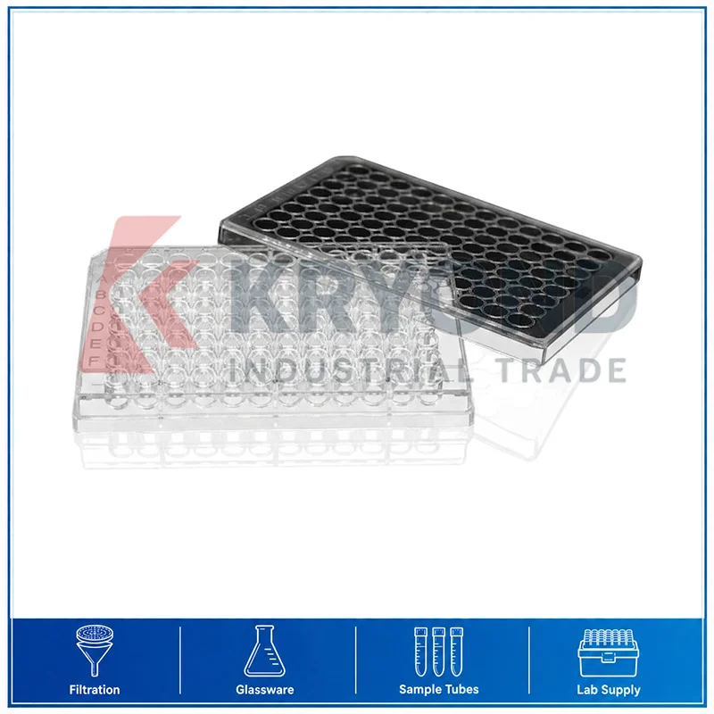 LABSELECT Clear 96 Well Cell Culture Plate U Shaped Bottom Ultra Low Attachment Surface 11548 Treated PS Lab Use Product 1Pack