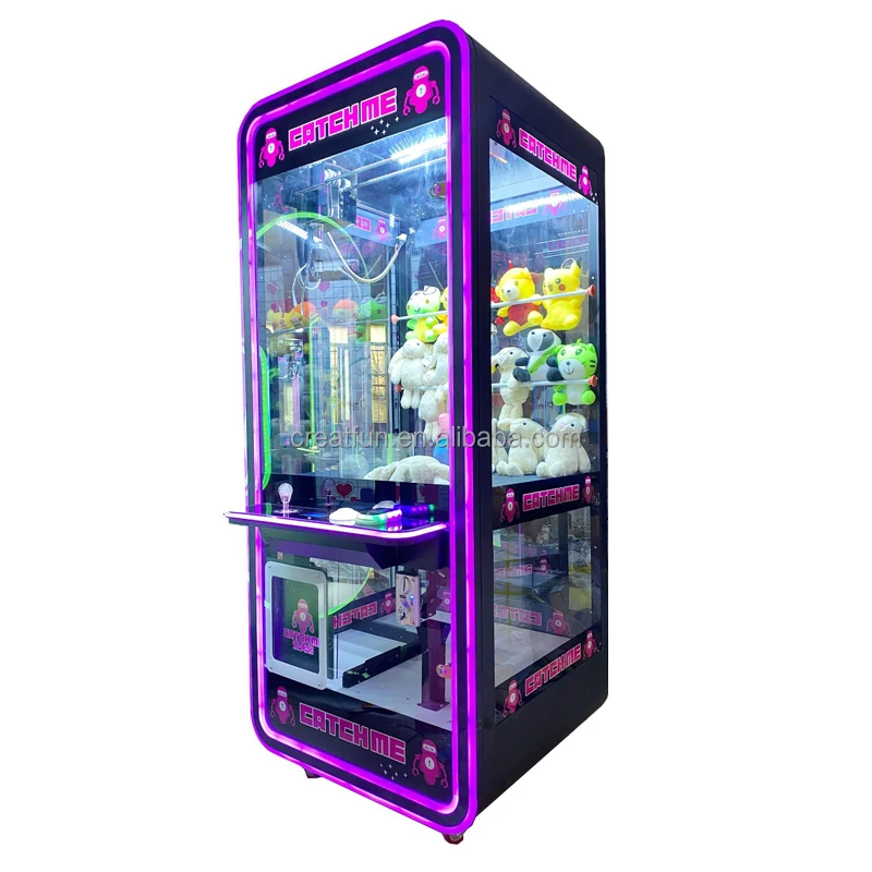 Hot Selling Claw Crane Machine Toy Indoor Amusement Prize Vending out Game Metal Machine with Plush Doll Prize Factory Price