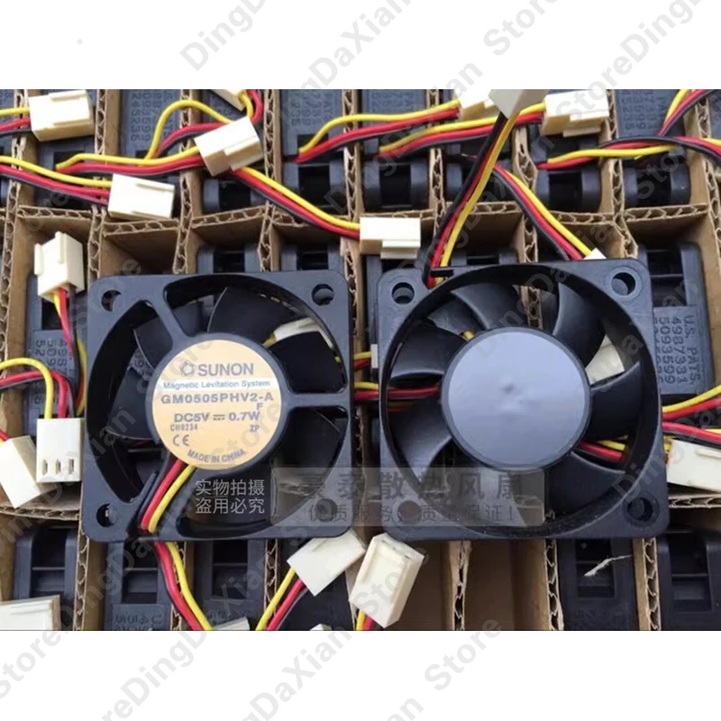 x For SUNON GM0505PHV2-A 5015 DC5V 0.7W 3-Pin Silent Cooling Fan new