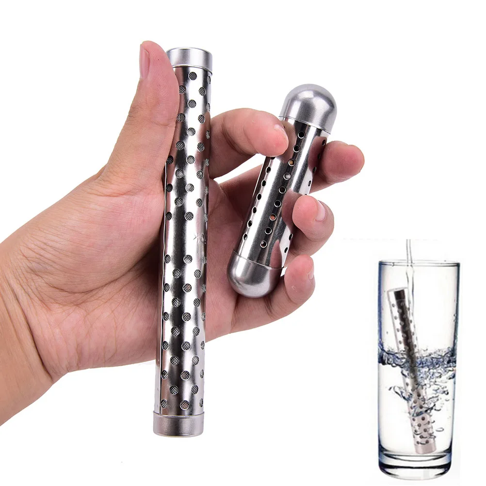 1pc Alkaline Water Purifier Ionizer Stick Raise pH Neg Charged Structured Water Filter