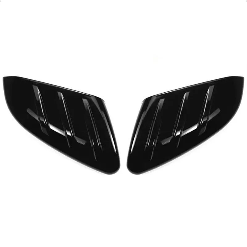 Black Rearview Mirror Cover Housing for Honda Civic FK7 FK8 2016-2021