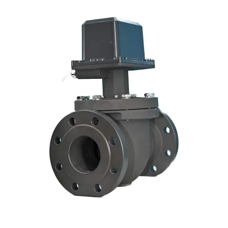 High Pressure Flow Control Flange Inline Adjustable Throttle Valve Systems OEM Customizable Aluminum Model HDF-50 +/-1%
