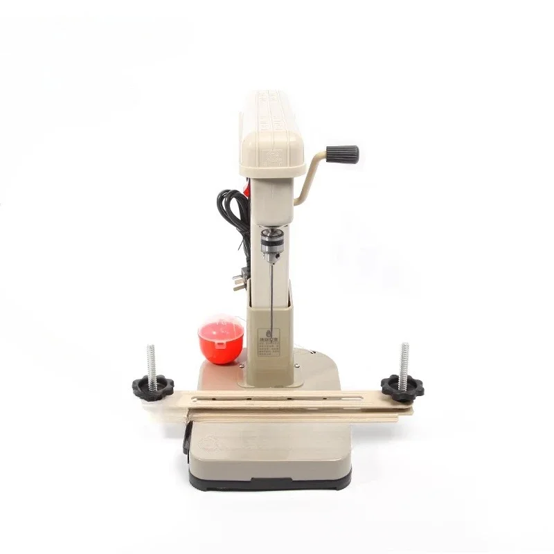 Electric binding machine, accounting voucher binding machine, hole punching machine