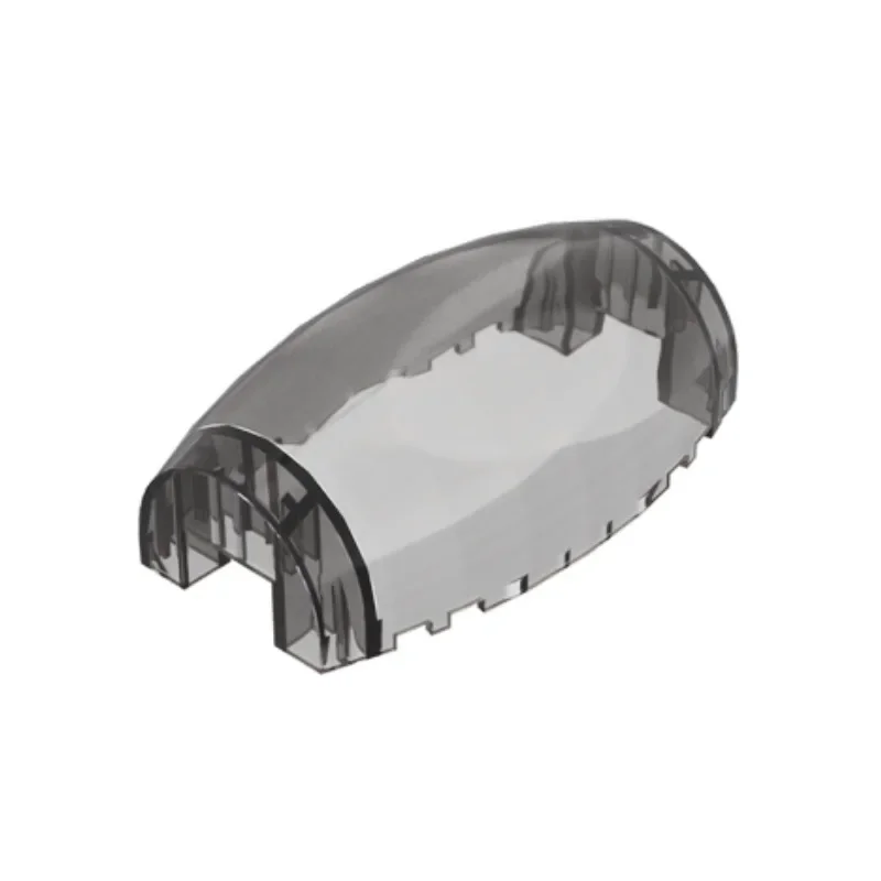[4Pcs]【50g】 Model 10312-50986 10X4X3 Curved Cockpit Glass,standard size blocks,  DIY MOC creation parts.