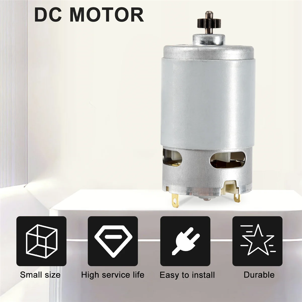 Substituição do motor para BOSCH, GSR10.8-2-LI, GSR120-LI, GSR10.8V-LI-2, ferramentas elétricas de alta qualidade, 13 dentes, 10.8V, 12V