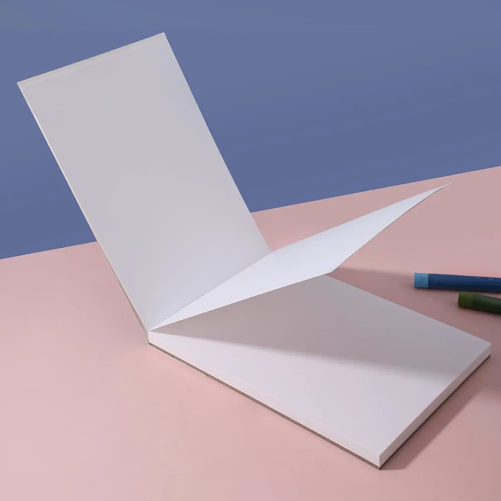 30 Blatt Ölpastellpapier aus reinem Holzzellstoff, A5, glänzende Oberfläche, Öl-Pastellblock, starke Haftung, Skizzenbuch für Nass- und Trockenmedien – Detail 4