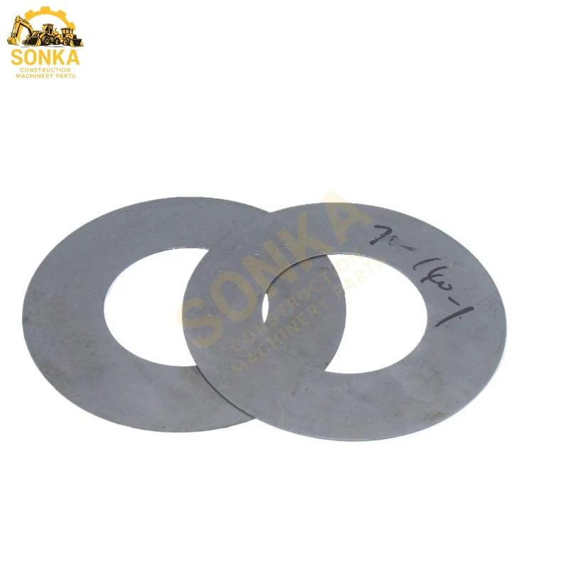 10Pcs Excavator Bucket Pin Shim Wear-resistant Steel Washer Bucket Shaft Gasket For Kobelco Sany Hitachi Kubota Komatsu