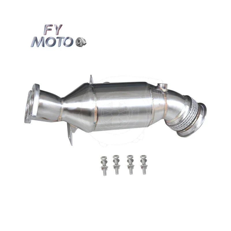 Exhaust Catted Downpipe for BM W E82 E88 135i E90 E92 335i N55