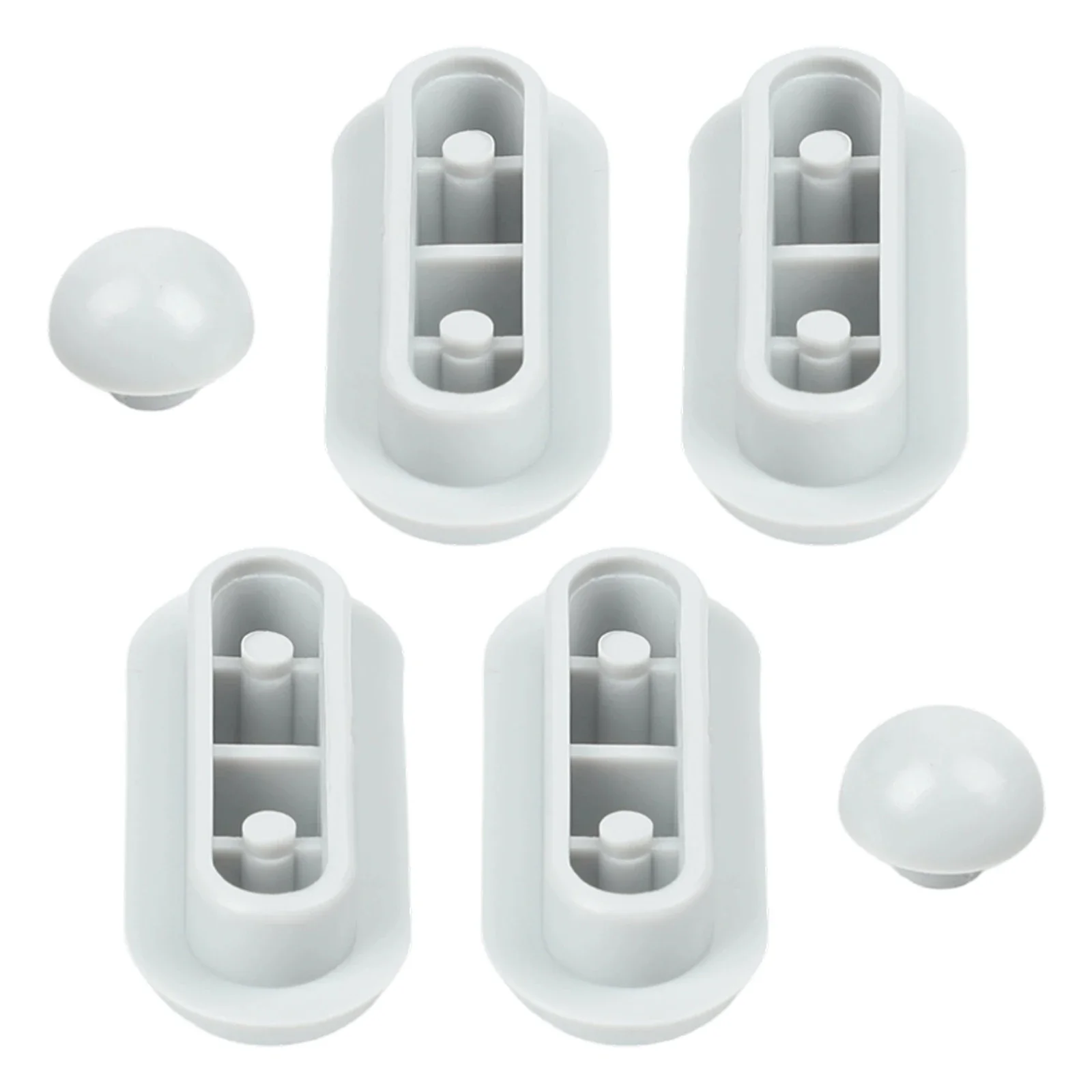 Replacement Bumpers For Toilet Seat And Lid Made Of ABS And TPE To Support Stable Positioning And Minimize Wear