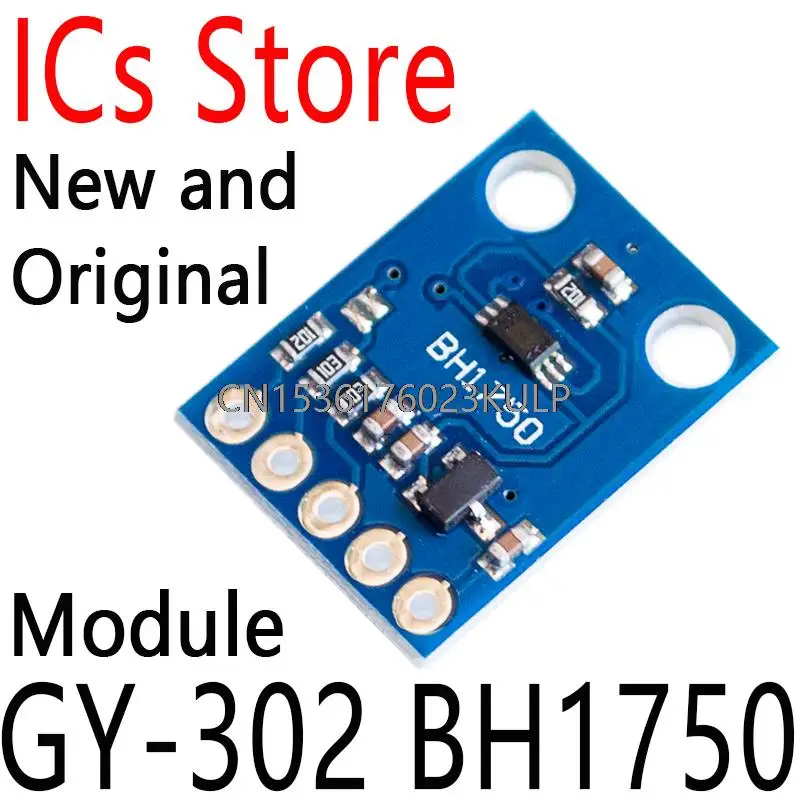 New Digital Light intensity Sensor Module For Arduino AVR 3V-5V GY302 16bitAD Converter Digital Output Module GY-302 BH1750