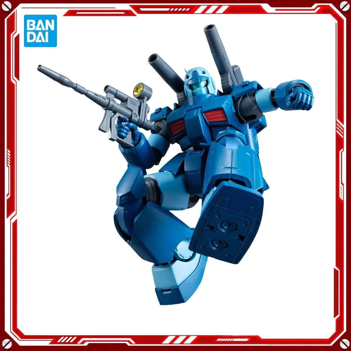 بانداي حقيقية BP طبعة محدودة أنيمي نموذج أطقم روبوت RX-77-3 Gundam اللعب عمل الشكل التجمع نموذج هدية للأطفال الحاضر