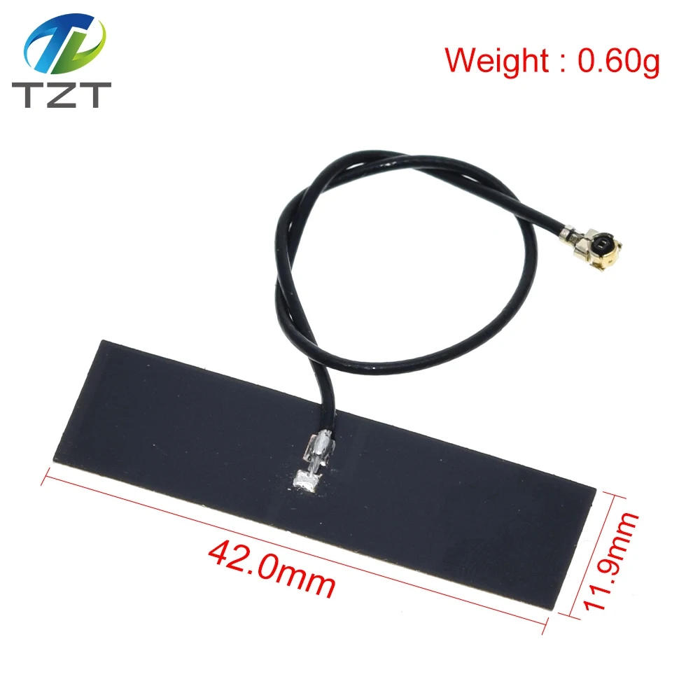 10PCS 2.4Ghz WIFI Internal Antenna FPC 5dBi IPX IPEX Connector Omni Antenna IEEE 802.11 b/g/n WLAN System