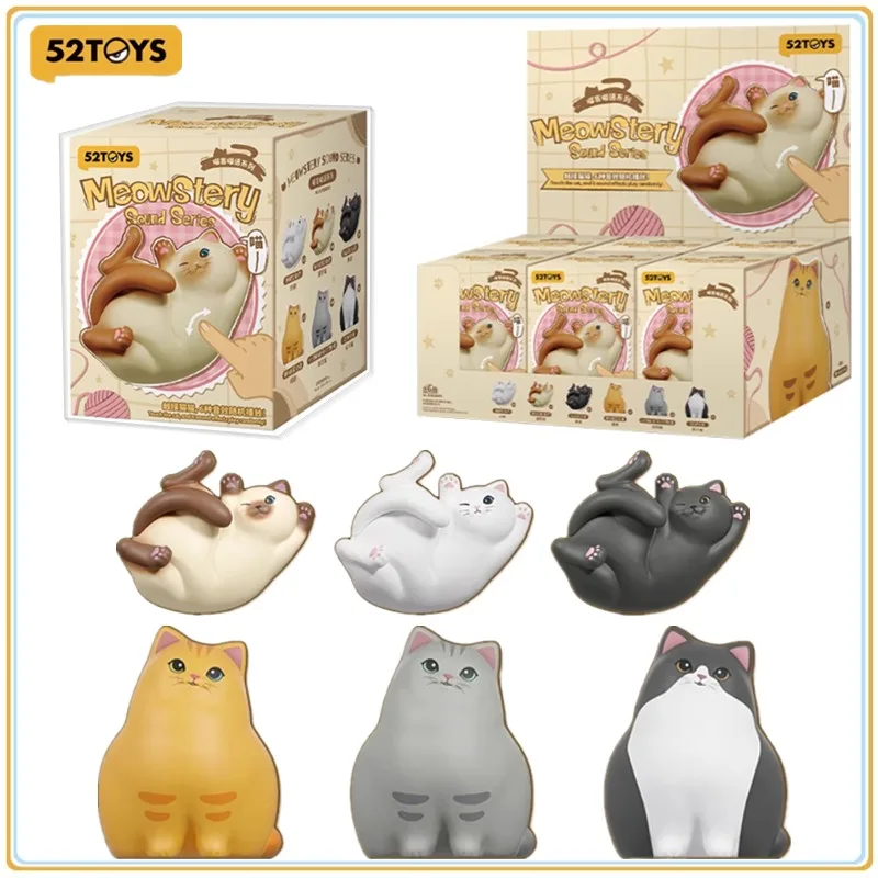 

52TOYS Super Activation Magpie Pick Up Fun Meow Words Meow Language Series Blind Box Anime Character Model Collection Toys Gifts