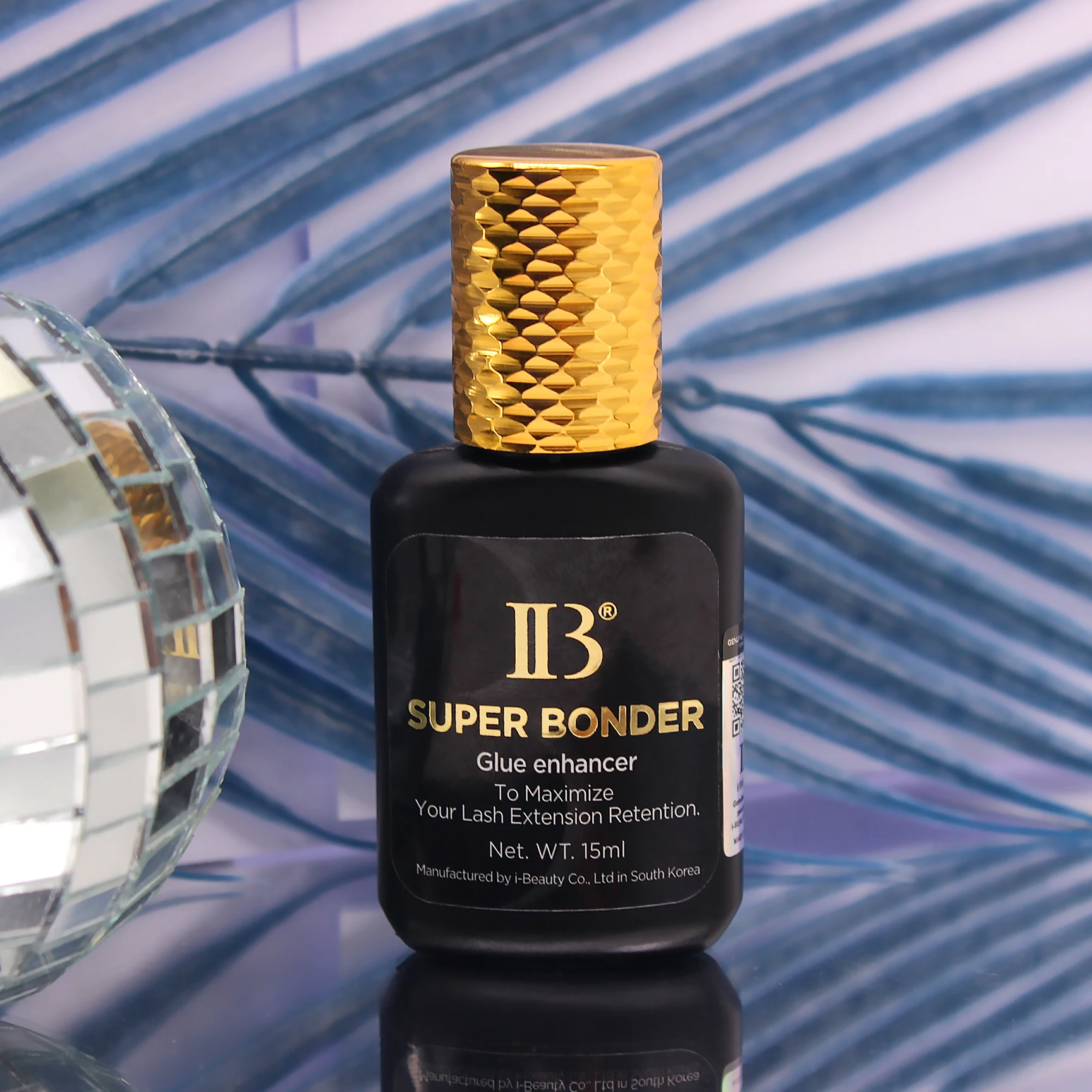 1 ボトル IBeauty スーパーボンダー偽まつげエクステンション速乾性長期的な韓国美容ショップ強粘着用品