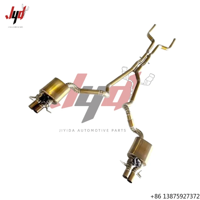 

Высокопроизводительная выхлопная система OEM Catback для Mercedes-E63/E63S W213 V8 4.0T 2016-2023, титановая, с клапанами, глушитель