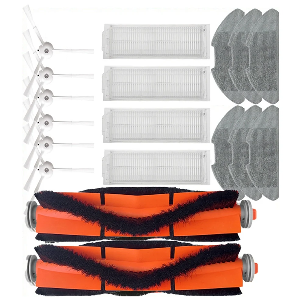 Pièces de brosse latérale principale, filtre Hepa, chiffon de vadrouille, aspirateur Mi Robot 2 Lite, aspirateur Mi Robot 2 Pro, MJST1SHW