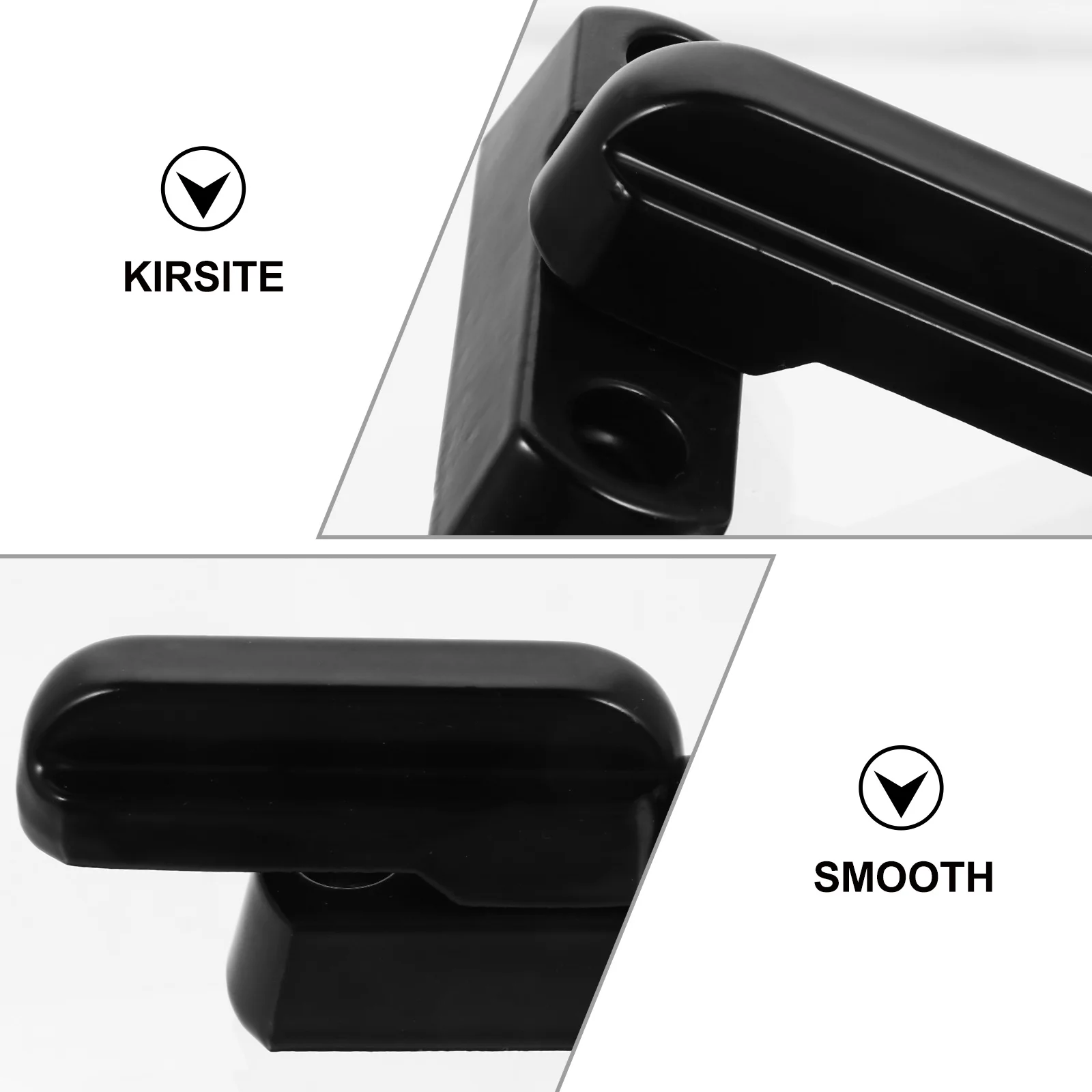 4 قطعة أقفال النافذة سبائك الزنك وشاح مانع لأبواب Upvc الأمن T نوع قفل T على شكل وشاح الزجاج المشبك الأجهزة #6