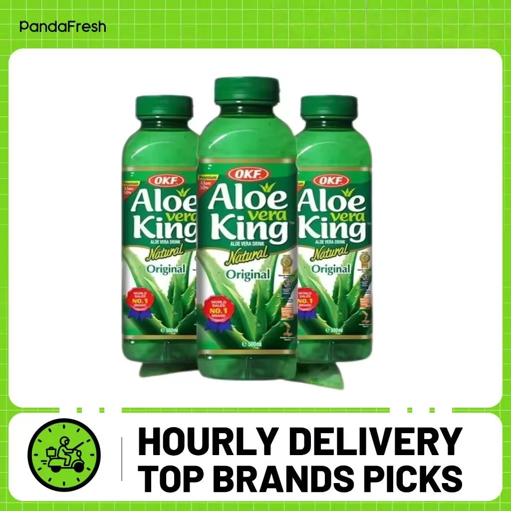 OKF Aloe Vera King Azúcar de Aloe Vera Original 500ml*3