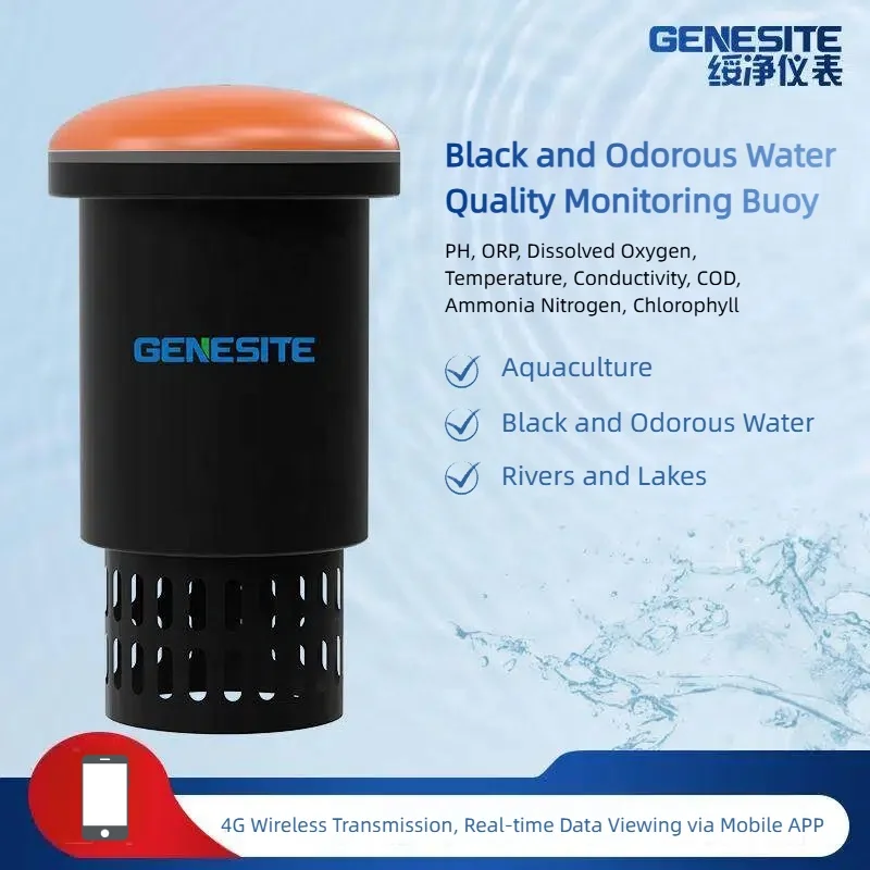 Multi-Parameter Water Quality Monitoring Buoy Wireless Transmission High Precision PH COD Detector for Rivers Lakes Aquaculture