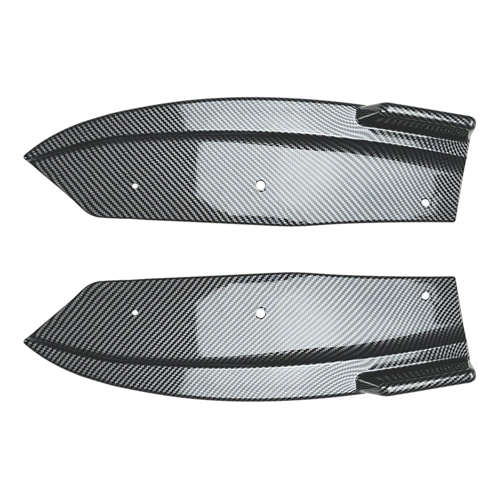 

1 Pair Rear Bumper Splitter Side Spoiler Canard Trim Cover For BMW X4 G02 M40i M Sport 2018 2019 2020 2021