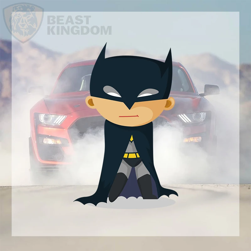 Car StickersCreative Cartoon Superhero Graphic Design Digital Print High Quality for Car Enthusiasts Room Decor GiftDecals