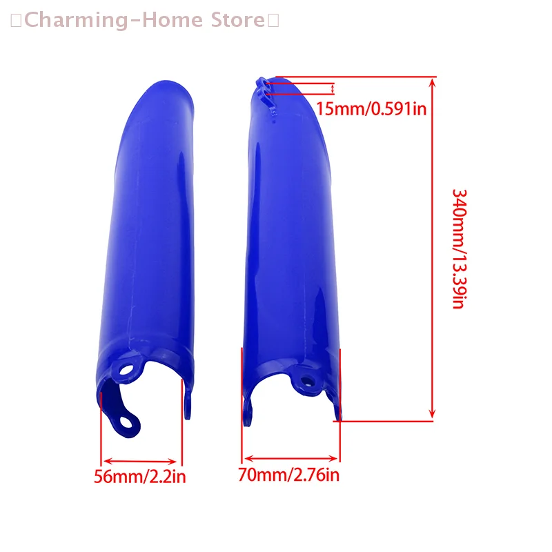 

Motorcycle Fork Guard Front Fork Tube Frame Cover For CRF CR 125 250R 250 450 X RX CRF250 CRF450 CR125 Moto Shock Absorber Guard