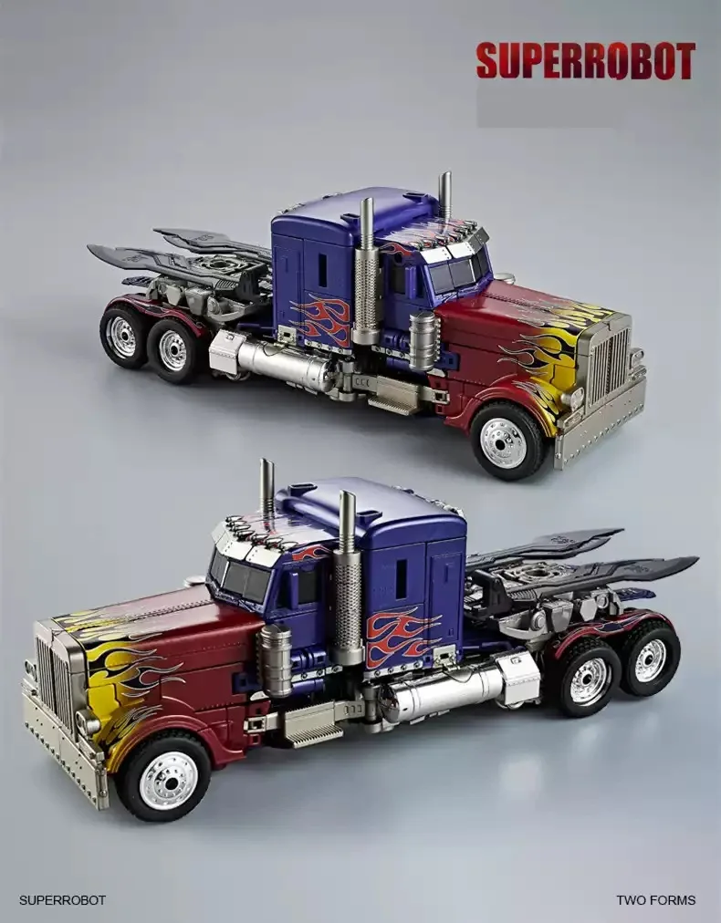 30CM Transformatie Optimus Prime Bumblebee Megatron Zwart Goud Robot Speelgoed Legering Star Commander Truck Auto Speelgoed Action Figure Gift