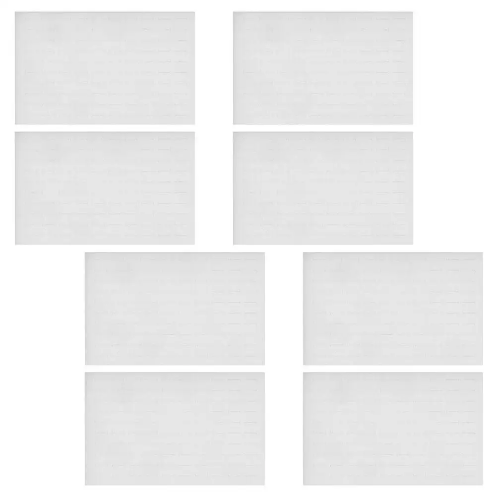 

8 PCS Sponge Mat Jewelry Packaging Ring Insert Lining Earrings Organizer Pads Cushion