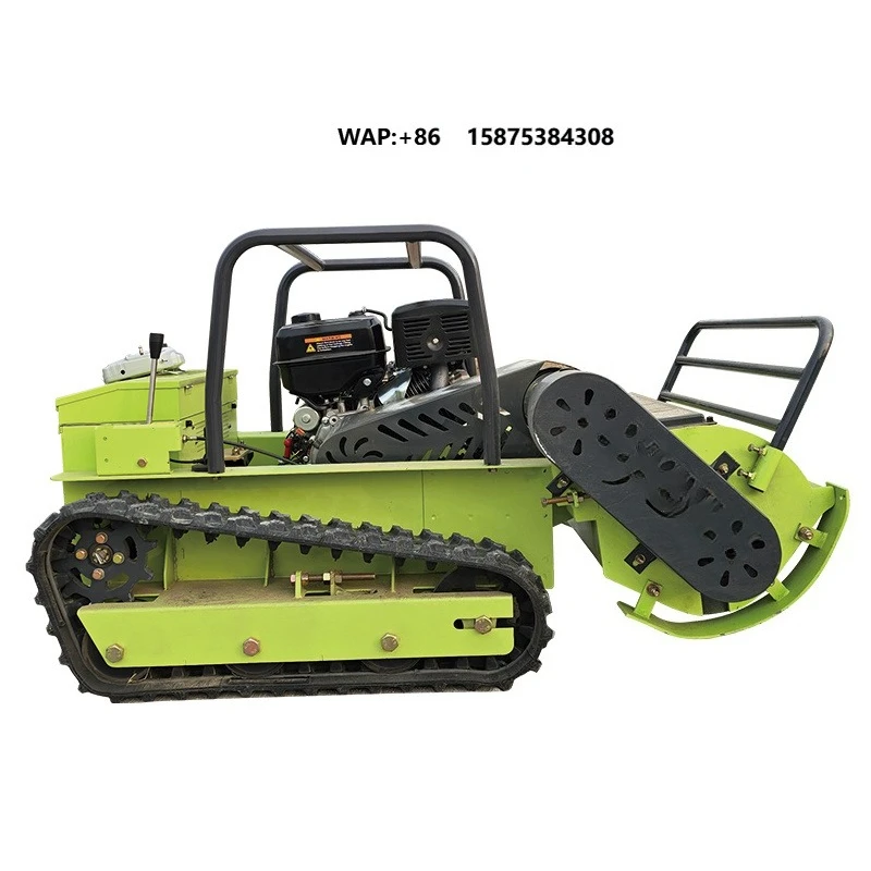 TKMACH Hotsale Industrial Grade 80cm 100cm 120cm Lawn Mower Petrol Engine Powerful Remote Control Home Garden Use Grass