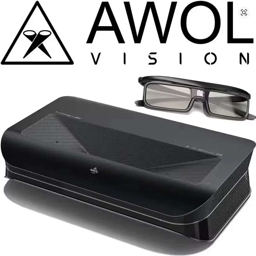 

НОВЫЙ Проектор AWOL VISION LTV-3000 Pro 4K Ultra Short Throw с тройным лазером - Домашний кинотеатр