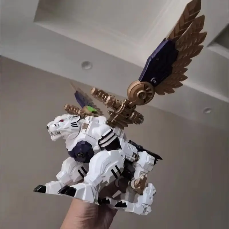 ของเล่นแปลงร่างรุ่นใหม่จาก Lijiang Original Beast Machines ทรานส์ฟอร์เมอร์ บลู มังคุมะ แอคชั่นฟิกเกอร์ แปลงร่างไดโนเสาร์ บีดับเบิลยู บีสต์ วอร์ส โมเดลสะสม