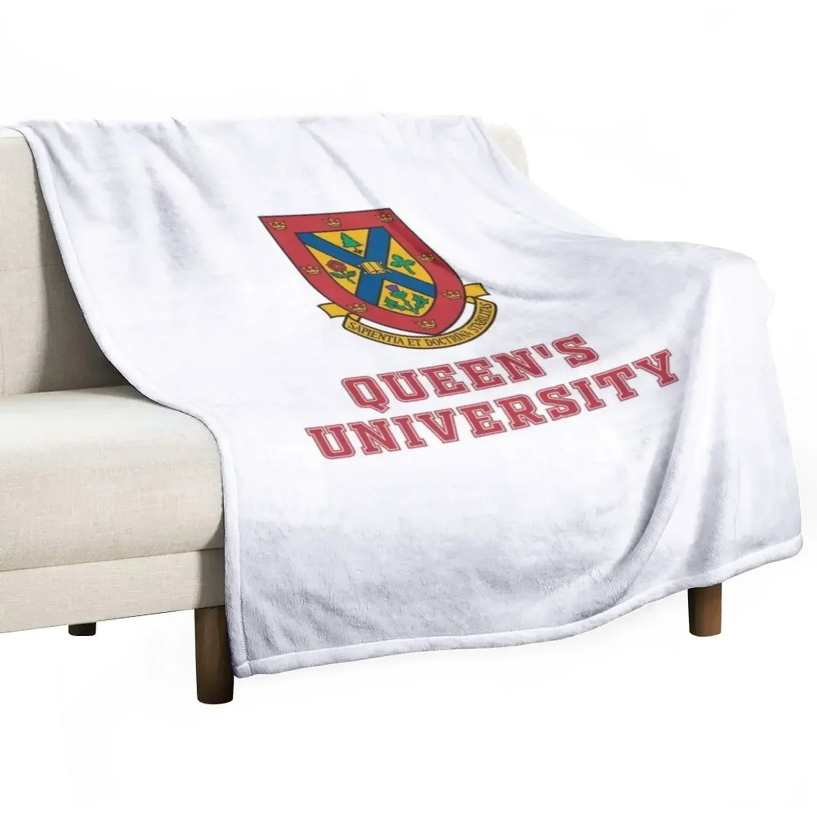 

Queen's University Throw Blanket Blankets For Bed Plaid anime Blankets