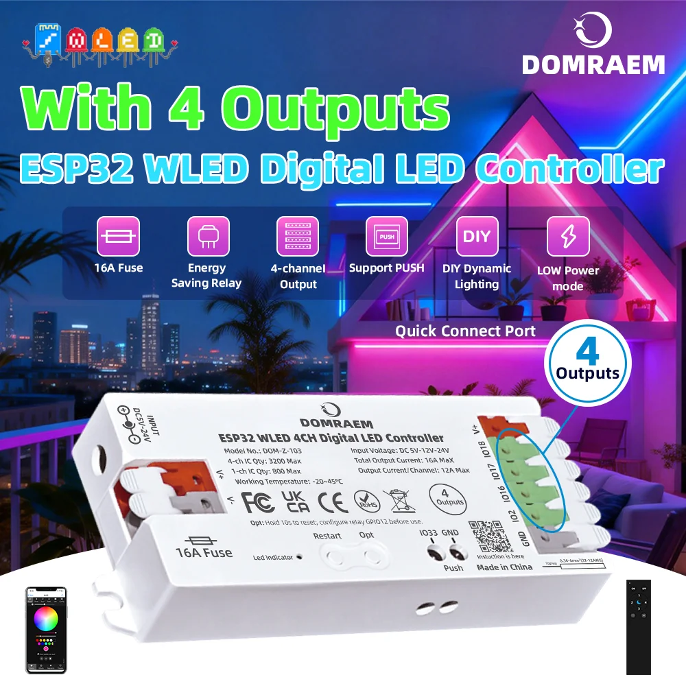 Domraem ESP32 Wled …